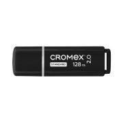 Флеш-диск 128 GB, CROMEX (КРОМЕКС) Standard USB 2.0, черный, 514161