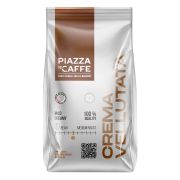 Кофе в зернах Piazza del caffe «Crema Vellutata», вакуумный пакет, 900г.