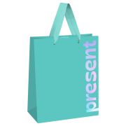 Пакет подарочный 18*23*10см MESHU «Bright present», фольга, матовая ламинация, ассорти