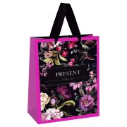 Пакет подарочный 26*32*12см MESHU «Floral present», матовая ламинация