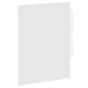 Папка-уголок 3 отделения, жесткая, А4, BRAUBERG «SPECIAL», прозрачная, 0,15 мм, 273062