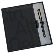 Ежедневник недатированный, А5, 136л., твердый переплет, кожзам, BG «Ctl+Alt+Del», черный, в подарочной коробке