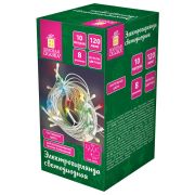 Электрогирлянда-нить комнатная «Pastel», 10 м, 120 LED, мультицветная, 220 V, контроллер, ЗОЛОТАЯ СКАЗКА, 592472