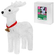 Фигурка LED «Олень», 27 см, 24 LED, холодный белый, батарейки, ЗОЛОТАЯ СКАЗКА, 592560