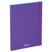 Папка с 30 вкладышами Berlingo «Raze» А4, 17мм, 600мкм, с внутр. карманом, фиолетовая, софт-тач
