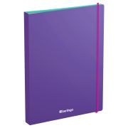 Папка с 60 вкладышами Berlingo «Raze» А4, 30мм, 600мкм, с внутр. карманом, фиолетовая, софт-тач
