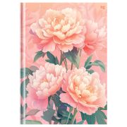 Бизнес-блокнот А4, 160л., BG «Розовые цветы», матовая ламинация, тиснение фольгой