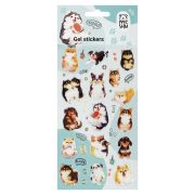 Наклейки гелевые MESHU  «Cute Dog» , 10*23см, инд. уп., европодвес