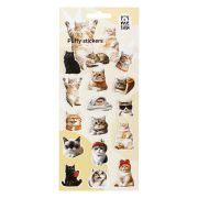 Наклейки объемные MESHU «Wow Cat», 10*23см, инд. уп., европодвес