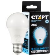 Лампа светодиодная Старт LED, серия «WS» 15W40, тип А «груша», E27, 4000К, нейтральный свет, 25000ч