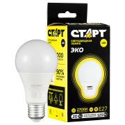 Лампа светодиодная Старт LED, серия «WS» 20W30, тип А «груша», E27, 2700К, теплый свет, 25000ч