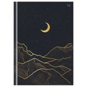 Бизнес-блокнот А5, 80л., евроформат, BG «Лунный свет», матовая ламинация, тиснение фольгой