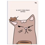 Бизнес-блокнот А5, 80л., евроформат, BG «Ворчание», глянцевая ламинация