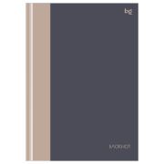 Бизнес-блокнот А5, 80л., евроформат, BG «Monocolor. Double», soft-touch ламинация