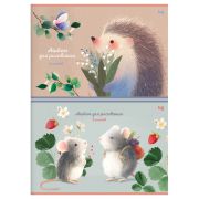 Альбом для рисования 08л., А4, на скрепке BG «Лесная тропинка»