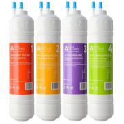 Фильтры для пурифайеров 12 дюймов, ресурс 10000 л, КОМПЛЕКТ 4 шт., AQUA ALLIANCE A-12U, 70325