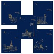 Тетрадь А5 48 л. HATBER скоба, клетка, матовая ламинация, 3D, «Romantic» (5 видов в спайке), 48Т5лофВ1