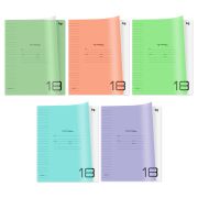 Набор тетрадей 18л., линия BG «UniTone. MIX», пластиковая обложка, 10шт.