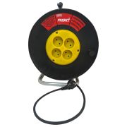 Удлинитель на катушке РБК16, 4 розетки без заземления КГ 2х1,5 мм2, 30 м, 16 А, медь, морозостойкий, 2622