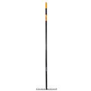 Грабли 14 зубьев цельнометаллические 35х10 см, ОБЩАЯ ДЛИНА 150 см, черенок сталь, RABBITEX (РАББИТЕКС) «LONG HANDLE», 700493