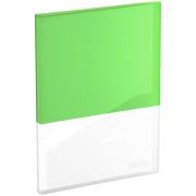 Папка с 20 вкладышами Berlingo «Semicolor» А4, 17мм, 700мкм, с внутр. карманом, салатовая, софт-тач