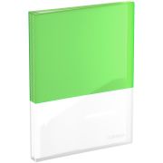 Папка с 40 вкладышами Berlingo «Semicolor» А4, 24мм, 700мкм, с внутр. карманом, салатовая, софт-тач