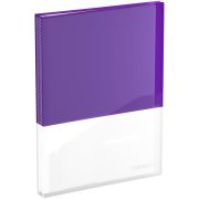 Папка с 40 вкладышами Berlingo «Semicolor» А4, 24мм, 700мкм, с внутр. карманом, сиреневая, софт-тач