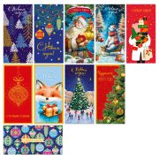 Конверт для денег Арт и Дизайн «Новый год», 83*167мм, 10 дизайнов