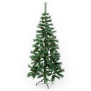 Ель новогодняя искусственная «Velvet Pinewood» 180 см, с инеем и шишками, ПВХ, ЗОЛОТАЯ СКАЗКА, 591704