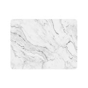 Коврик для сушки посуды NANO 30х40 см, МРАМОР БЕЛЫЙ влаговпитывающий, нескользящий, BOOMHOUSE (БумХаус), 701161