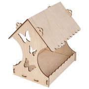 Конструктор-кормушка для птиц «Бабочки», сборная модель 24х21х18 см, фанера, BAMBOX (БАМБОКС), 666179