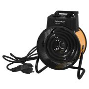 Тепловая пушка SONNEN TSE-30FA, 3000 Вт, ТЭН/спиральный нагревательный элемент, 2 режима, 456208