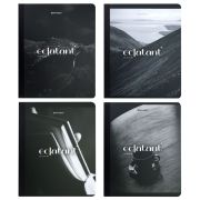 Тетрадь А5 96 л. BRAUBERG, на сшивке с корешком, клетка, обложка картон, «Simplicity», 405288