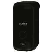 Дозатор для жидкого мыла LAIMA PROFESSIONAL PREMIUM BLACK, НАЛИВНОЙ, 1 л, черный, ABS-пластик, 609519