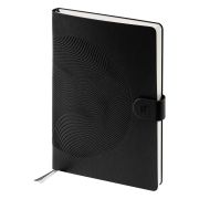 Ежедневник недатированный, А5, 136л., кожзам, Berlingo «Symbol», с магнитной застежкой, черный