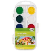 Акварель Гамма «Пчелка NEW», медовая, 20 цветов, без кисти, пластик. упак., европодвес