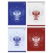 Блокнот А5 60л. на гребне BG «Pet and red», твердая подложка