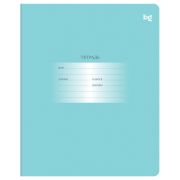 Тетрадь 18л., клетка BG «Первоклассная», светло-бирюзовая