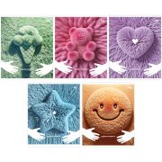 Набор тетрадей 80л., А5, клетка BG «Обнимашки», микро sandy-touch лак, 5шт.