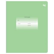 Тетрадь 12л., линия BG «Первоклассная», светло-зеленая