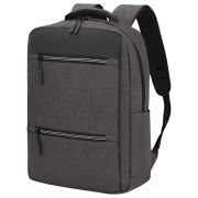 Рюкзак HEIKKI PANEL (ХЕЙКИ) отделение для ноутбука, USB-порт, багажная лента, серый, 44x30x13 см, 273903