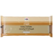 Пластилин скульптурный Гамма «Студия», телесный, твердый, 1кг, пакет