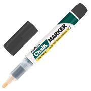 Маркер меловой MunHwa «Chalk Marker» черный, 3мм, спиртовая основа, пакет