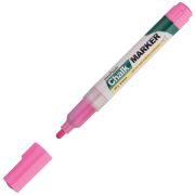 Маркер меловой MunHwa «Chalk Marker» розовый, 3мм, спиртовая основа, пакет