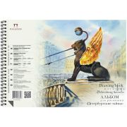 Альбом для акварели, 40л. А4 Лилия Холдинг «Петербургские тайны», на пружине, 160г/м2