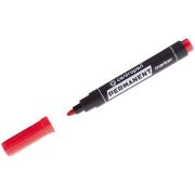 Маркер перманентный Centropen «8576» красный, скошенный, 1-4,6мм