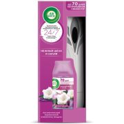 Комплект освежитель воздуха авт. и смен. блок Airwick Freshmatic «Нежность шелка и лилии», 250мл