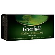 Чай Greenfield «Flying Dragon», зеленый, 25 фольг. пакетиков по 2г