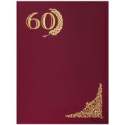 Папка адресная «60 лет» OfficeSpace, А4, бумвинил, инд. упаковка