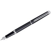 Ручка перьевая Waterman «Hemisphere Matt Black PТ» черный, 0,8мм, подарочная упаковка